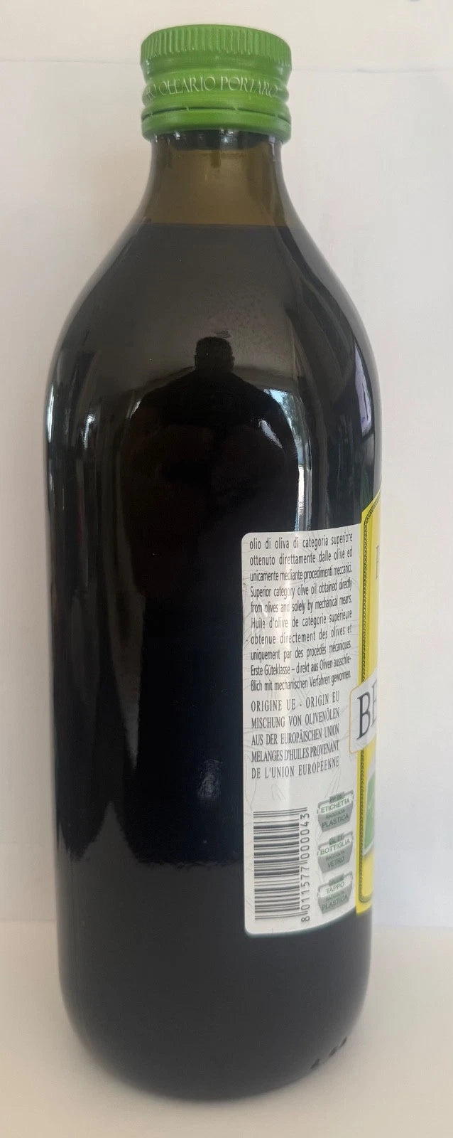 PORTARO EXTRA VIRGIN COLD PRESSED OLIVE OIL | 1 LITER