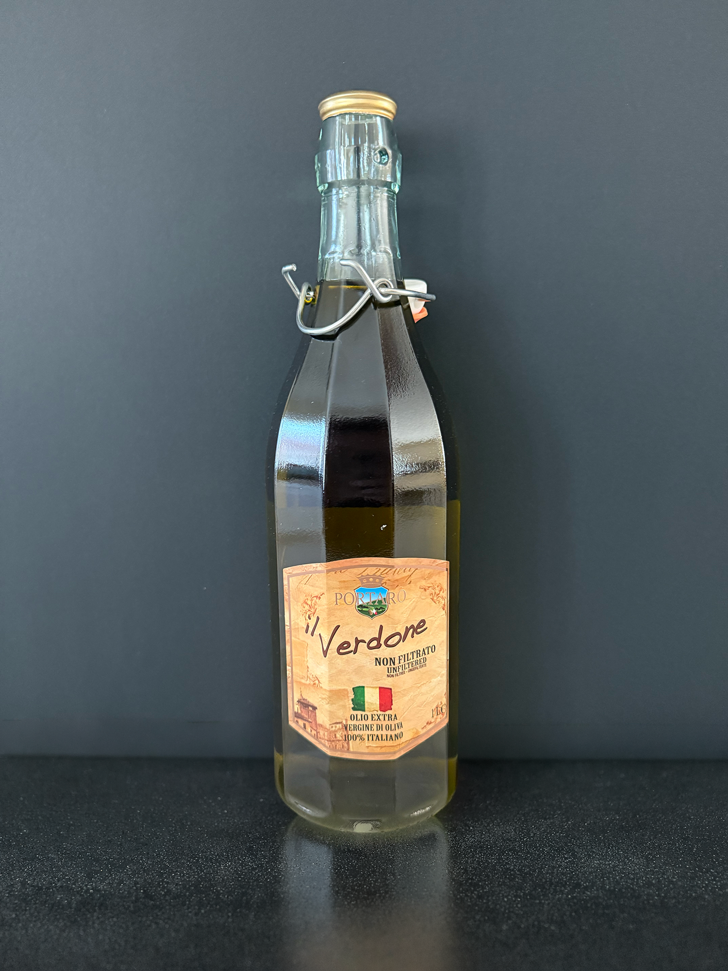 IL VERDONE BY PORTARO UNFILTERED EXTRA VIRGIN COLD-PRESSED OLIVE OIL | 1 LITER